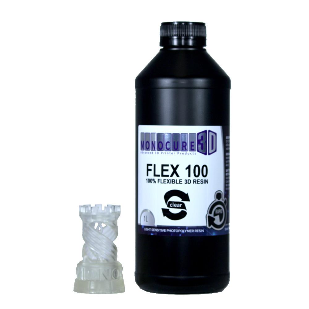 3D RAPID FLEX100 RESIN CLEAR