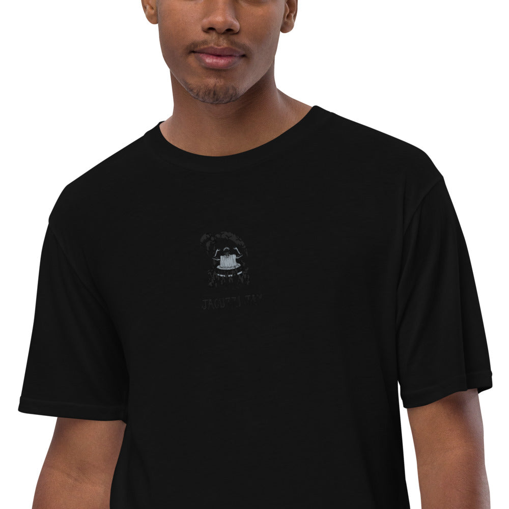 Jacuzzi Jays hemp t-shirt - BW Editish