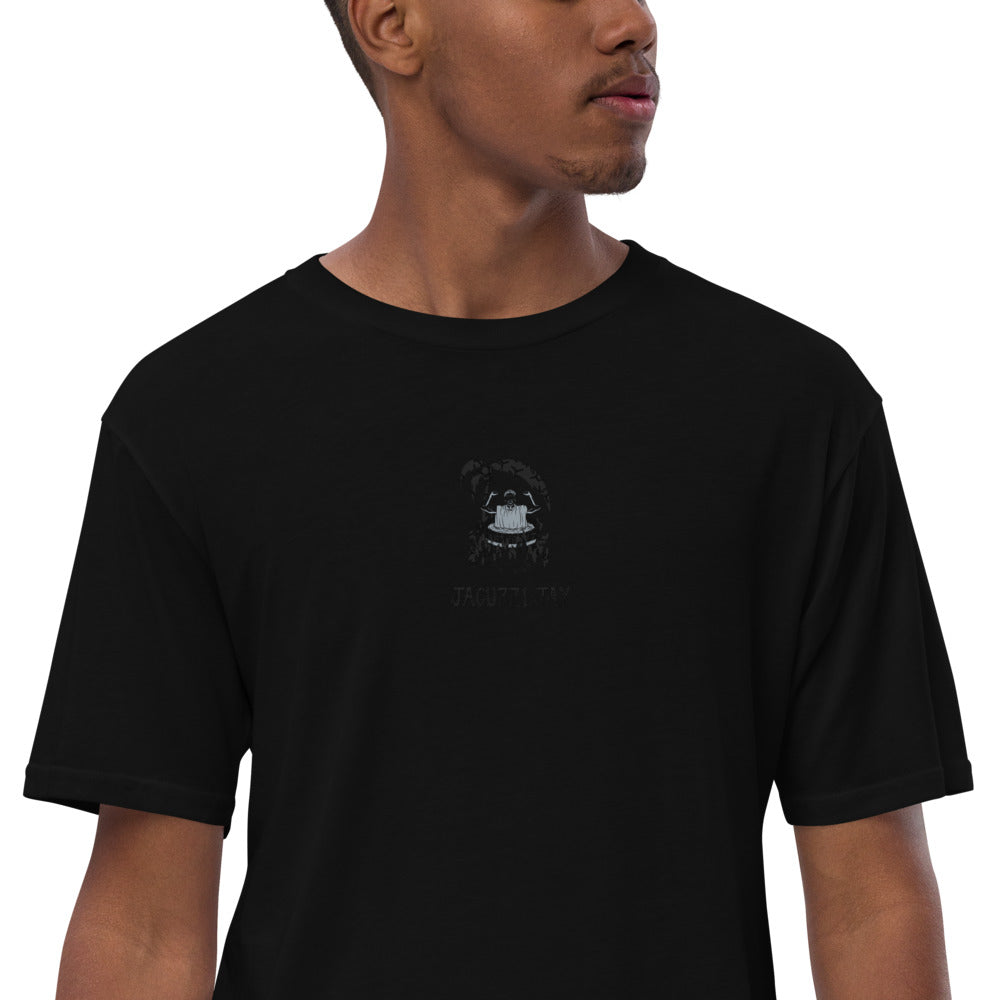 Jacuzzi Jays hemp t-shirt - BW Editish