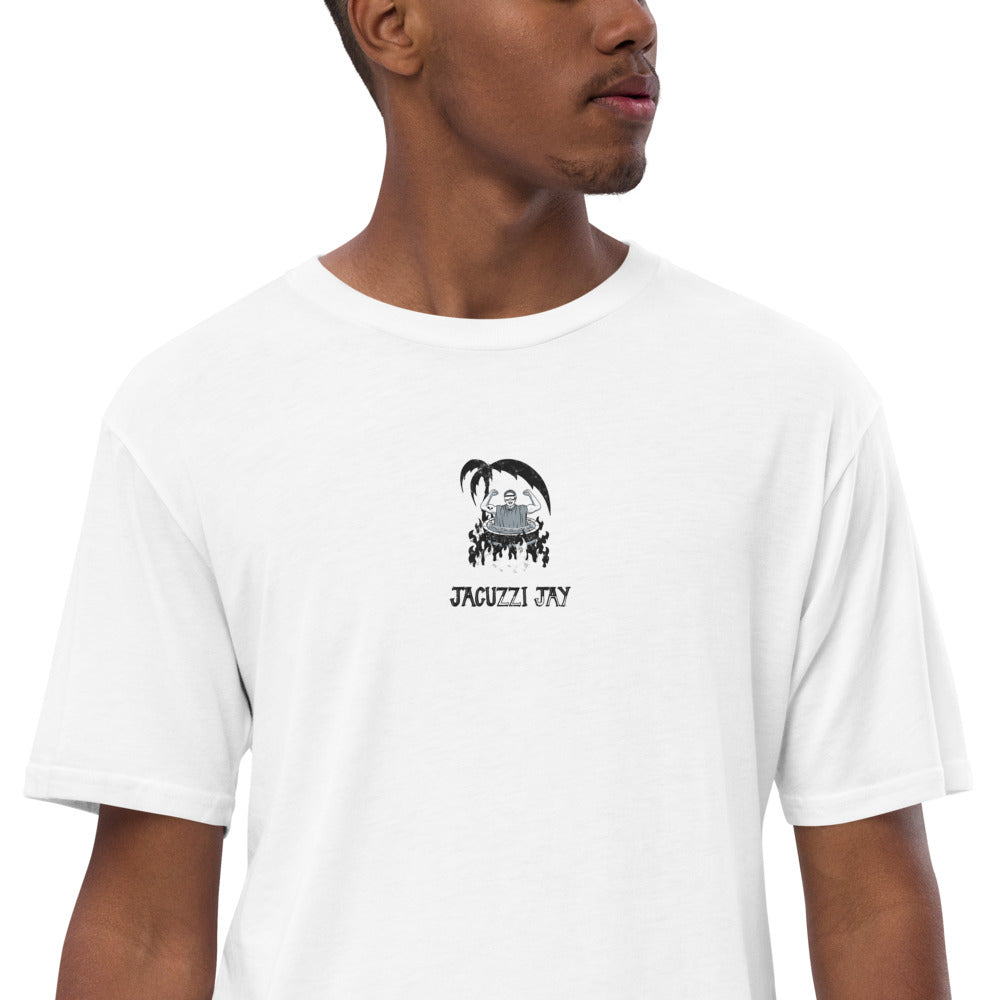 Jacuzzi Jays hemp t-shirt - BW Editish