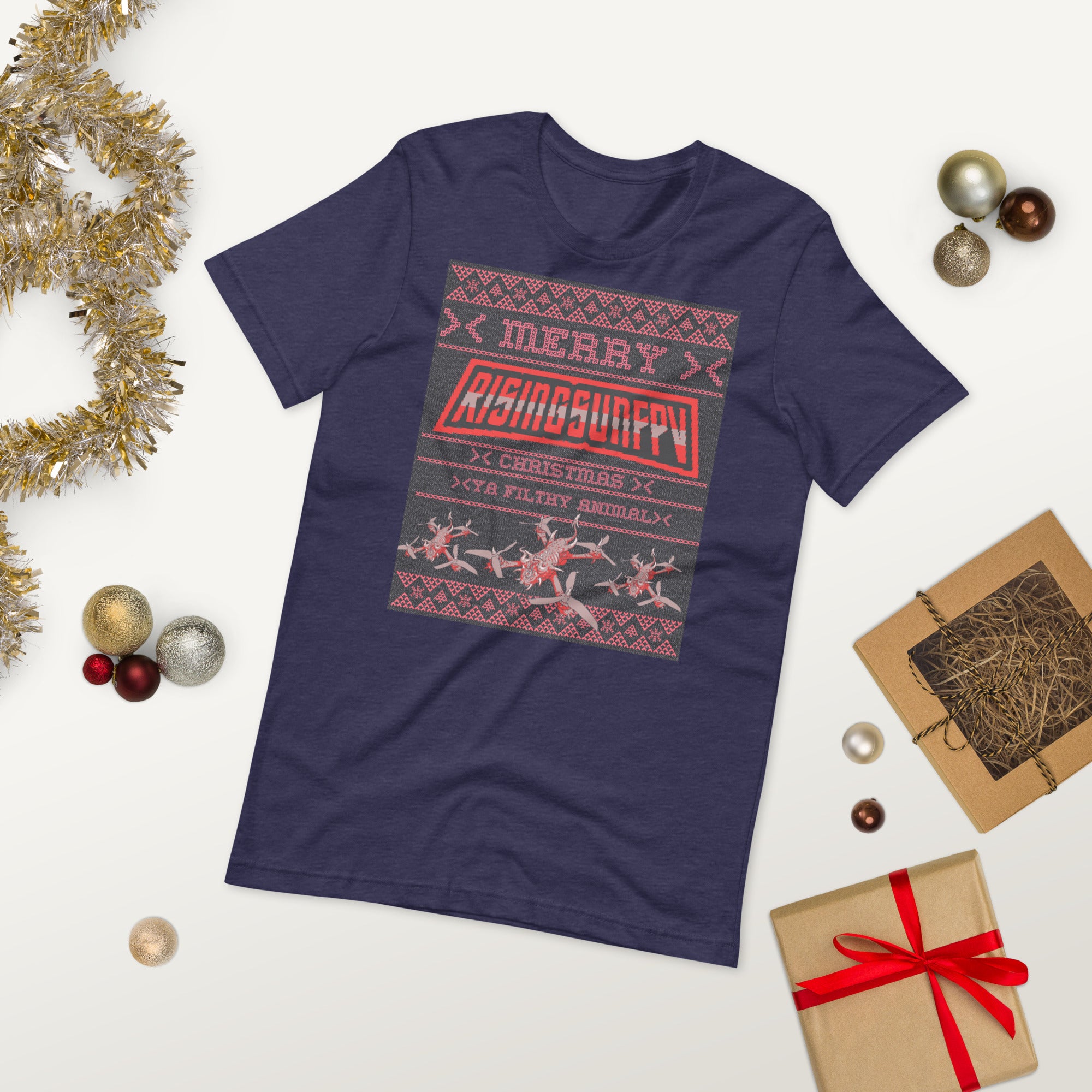 YA FILTHY ANIMAL XMAS T-SHIRT